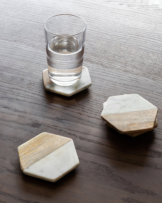 Hex Coasters (Set of 4)